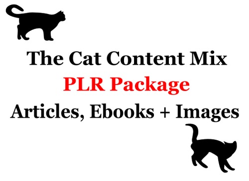Product picture Cats - Content Mix PLR Pack